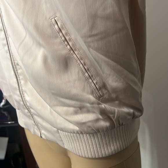 ZARA Trafaluc Outerwear Pearl Pink Jacket Medium - Picture 5 of 10